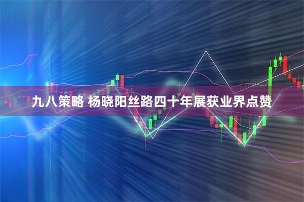 九八策略 杨晓阳丝路四十年展获业界点赞