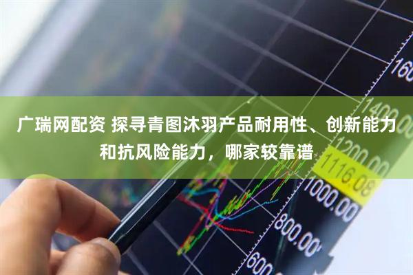 广瑞网配资 探寻青图沐羽产品耐用性、创新能力和抗风险能力，哪家较靠谱